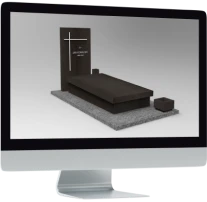 Projekty 3D nagrobków w Puławach Projekty 3D nagrobków w Puławach